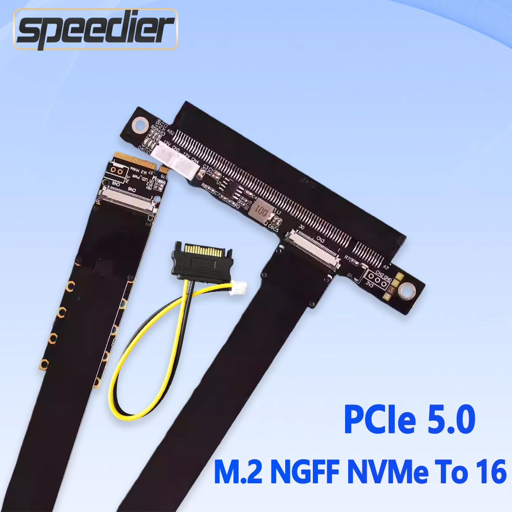 Pcie 5.0 Gpu Riser Cable - PCI-E 5,0 M.2 NGFF NVMe a