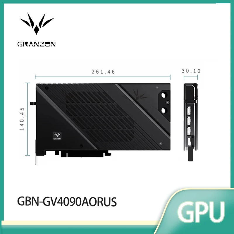 Rtx 4090 Water Block - Bloque de refrigeración líquida Granzon para
