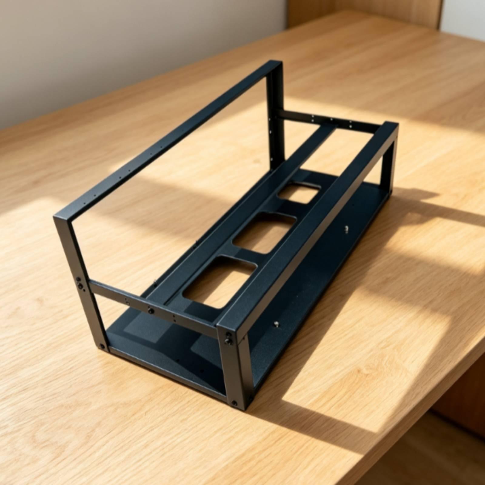 Estructura de acero laminado e - Gpu Mining Rig Frame 8 Gpu reseña y precio