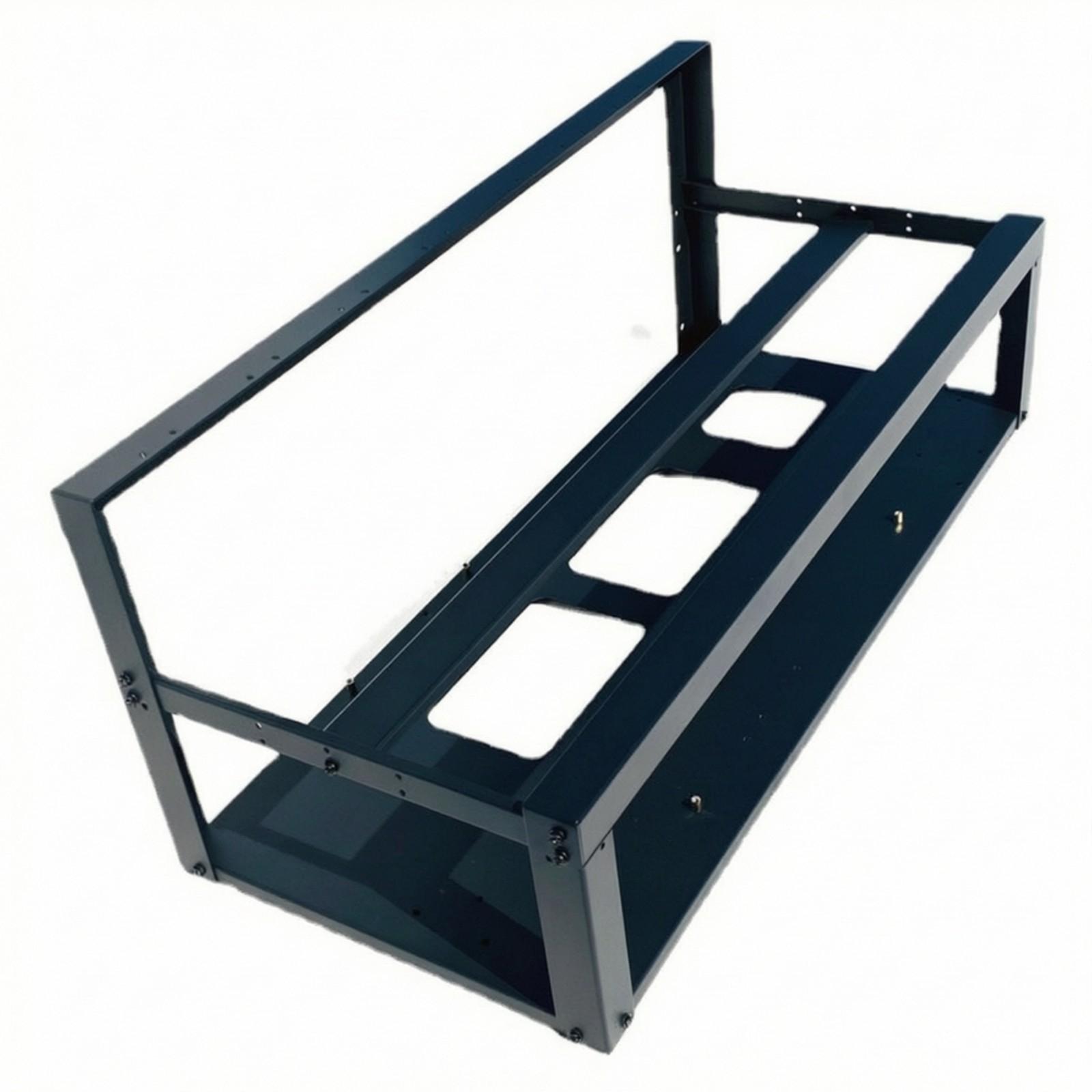Estructura de acero laminado e - Gpu Mining Rig Frame 8 Gpu reseña y precio